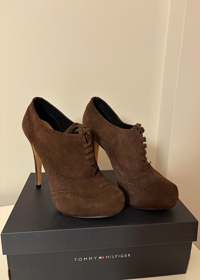 Cecconello Süet Topuklu Ayakkabı - Görsel 4