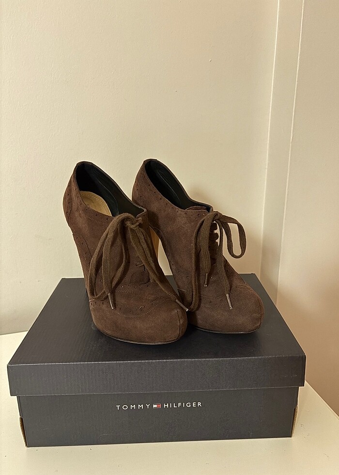 Cecconello Süet Topuklu Ayakkabı - Görsel 5