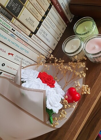  Örgü Çiçek Buketleri