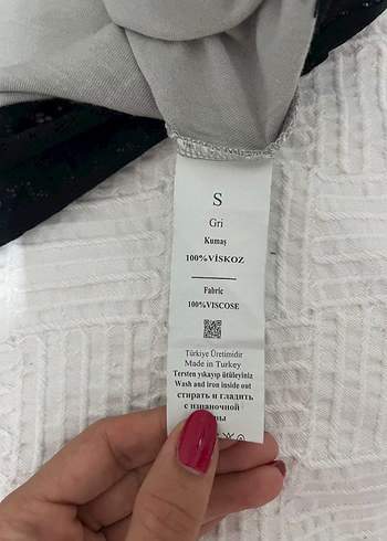 Gri Dantel Detaylı Askılı Kadın Atlet - Görsel 6