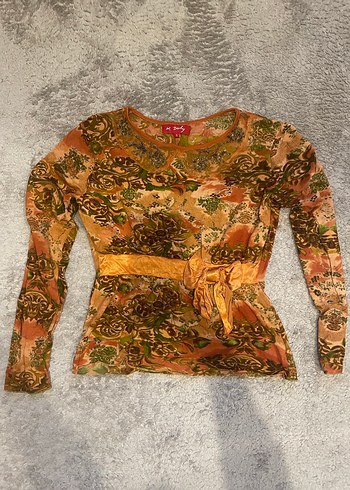 Rene Derhy Dantel Detaylı Bohem Bluz - Görsel 2