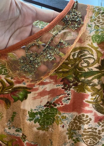 Rene Derhy Dantel Detaylı Bohem Bluz - Görsel 5