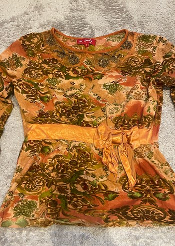 Rene Derhy Dantel Detaylı Bohem Bluz - Görsel 3