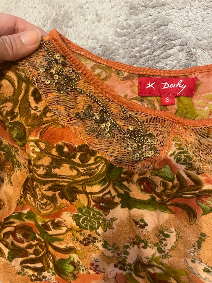 Rene Derhy Dantel Detaylı Bohem Bluz - Görsel 4