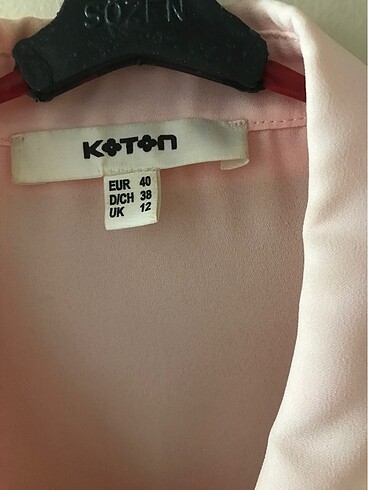 Koton Koton 40 beden hiç giyilmemiş gömlek