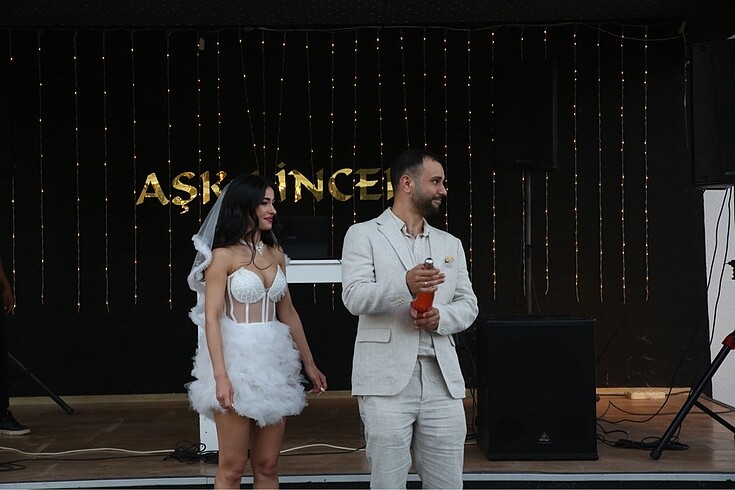 xs Beden beyaz Renk After gelinlik