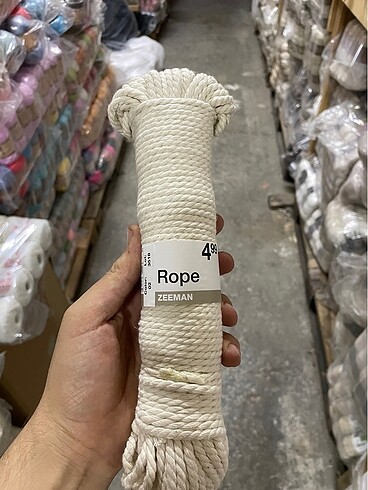 kordon ip çamaşır ipi krem 250 gram