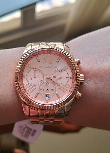  Michael Kors quartz çelik rose 38mm 10ATM kadın kol saati