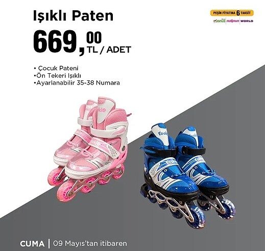 Işıklı paten