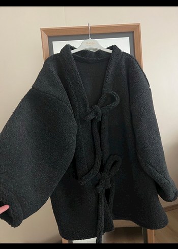 Siyah Midi Kadın Hırka - Görsel 4