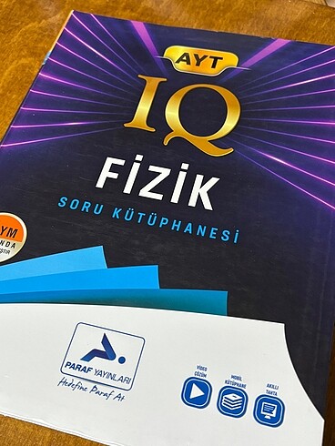 paraf ayt fizik soru kütüphanesi yks