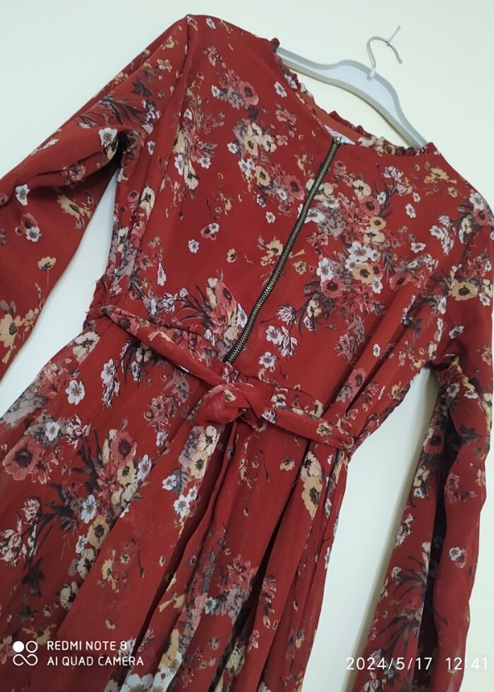 Yazlık  çiçekli elbise - Görsel 2