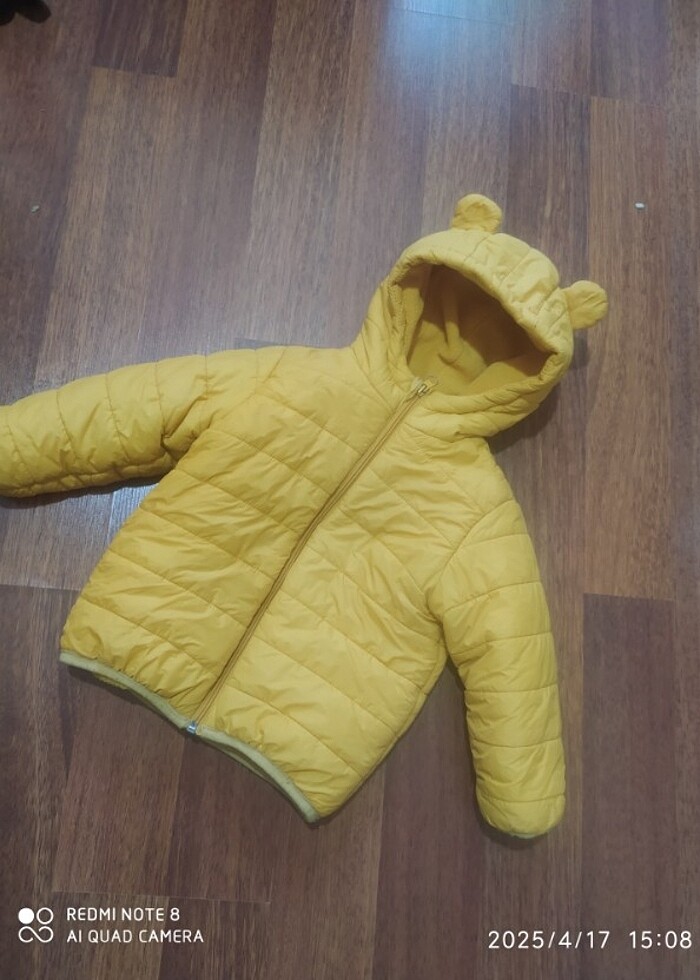 Kız çocuk mont üç yas - Görsel 3