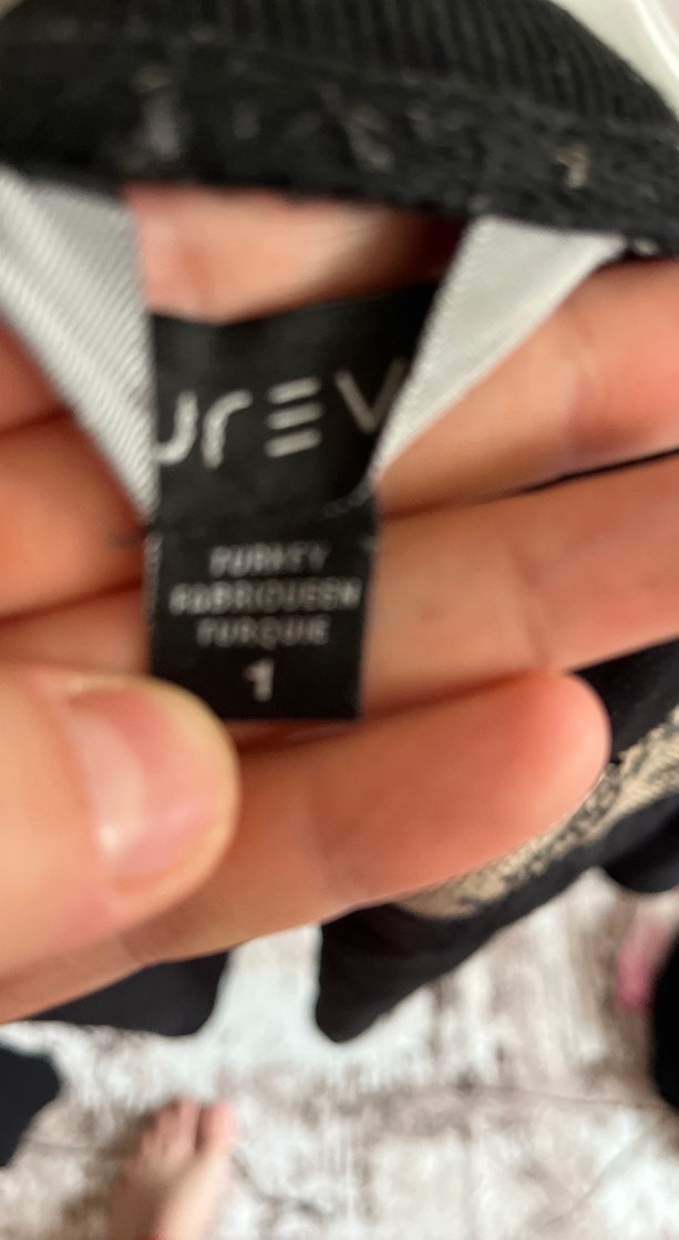 Uzun Kollu Siyah Salaş Tunik - Görsel 4