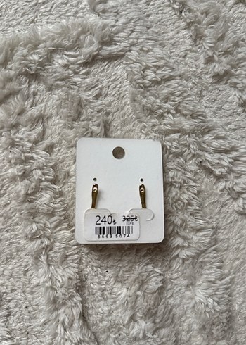 Hiç Kullanılmadı Xuping Mini Altın Renkli Parlak Küpeler - Görsel 3