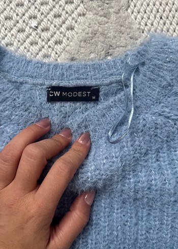 Mavi Kadın Triko Basic Kazak - Görsel 2