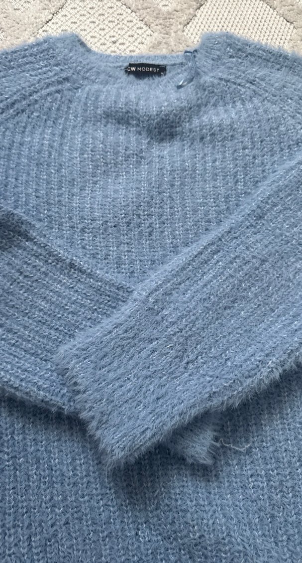 Mavi Kadın Triko Basic Kazak - Görsel 3