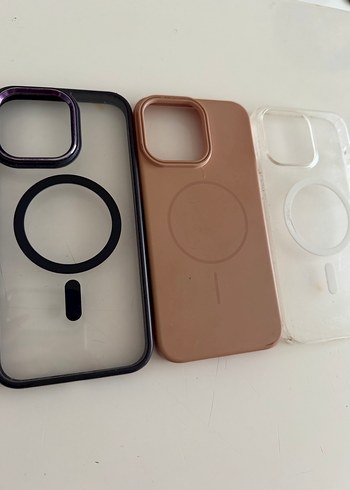 15 pro max Payetli Çok Renkli Telefon Kılıfı - Görsel 4