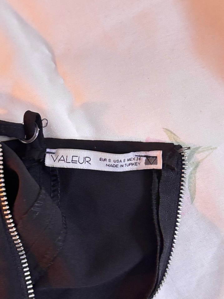 Siyah İnce Askılı Mini Kadın Elbise - Görsel 3