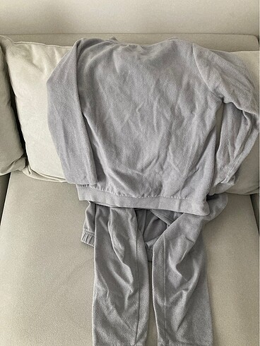 s Beden çeşitli Renk Pijama takımı ince polar