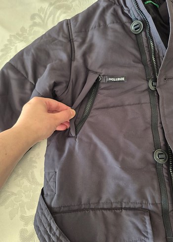 Benetton markaMont Kapüşonlu - Görsel 3