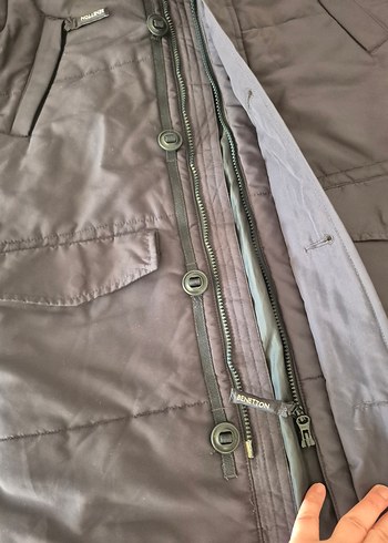 Benetton markaMont Kapüşonlu - Görsel 5