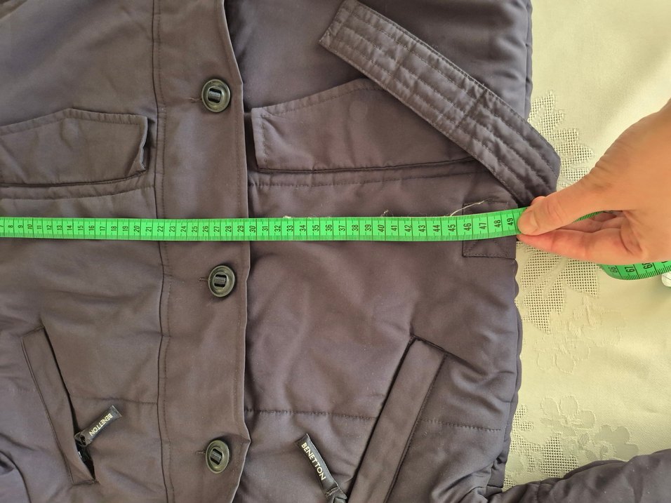 Benetton markaMont Kapüşonlu - Görsel 4