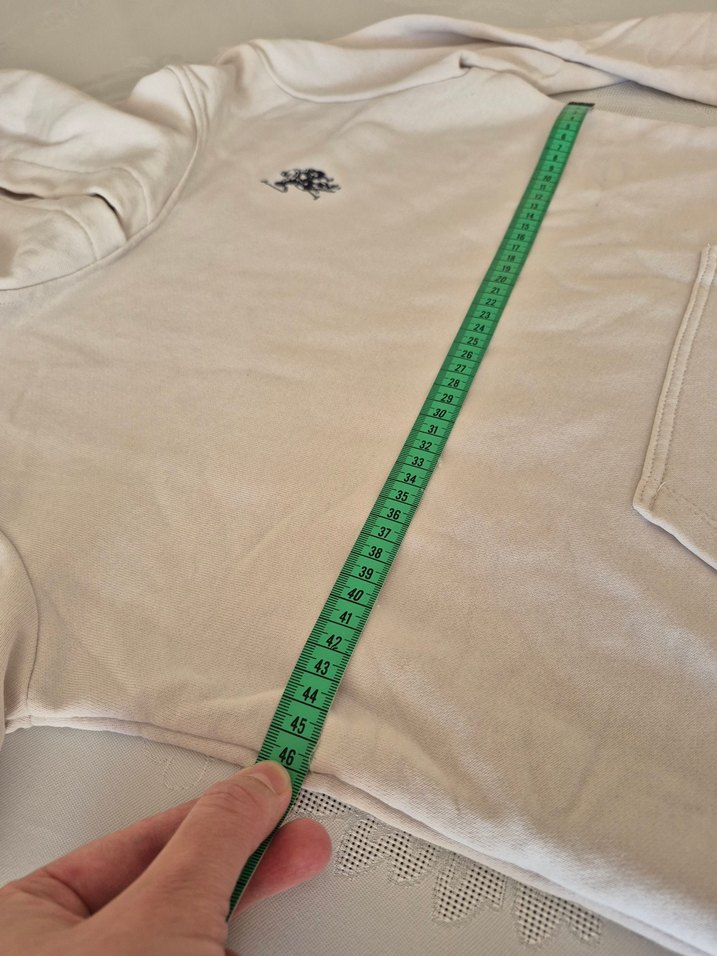 U.S. Polo Assn. Bej Düğmeli Erkek Sweatshirt - Görsel 4