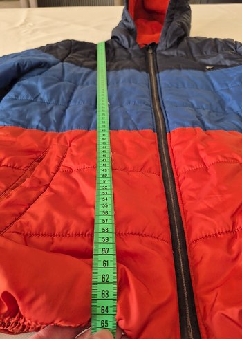 Erkek Çocuk Çok Renkli Kapüşonlu Mont - Görsel 4