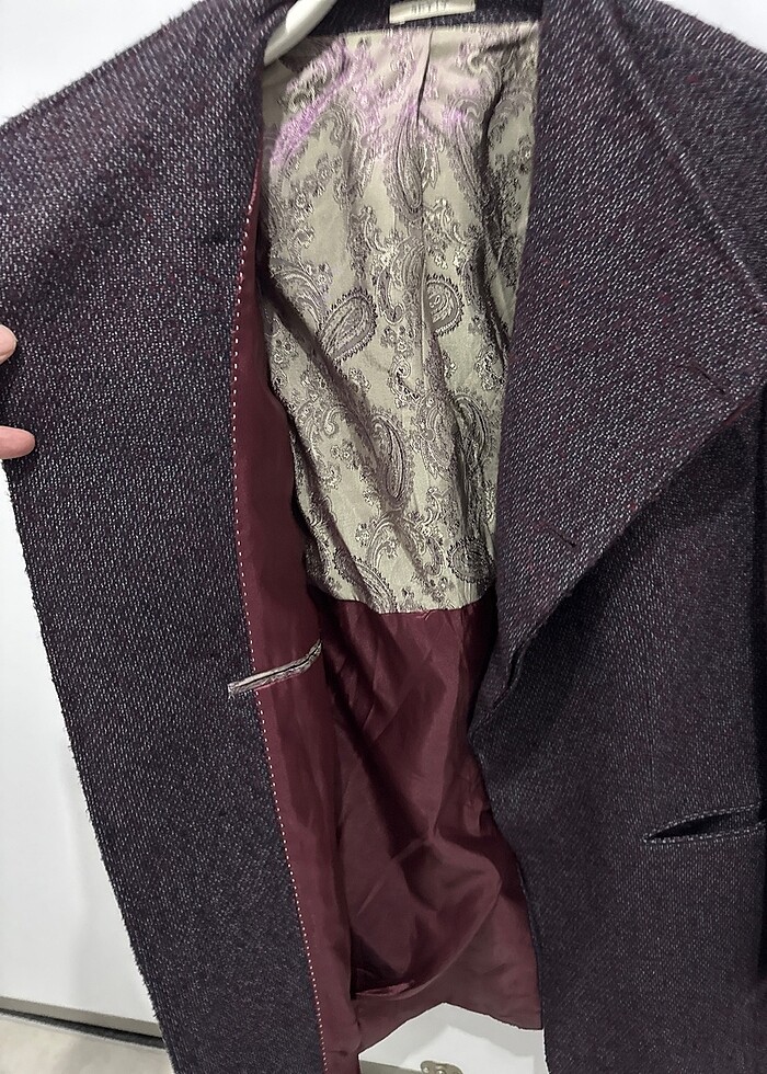 Erkek yün kaban koltuk altı.54.cm boy .83.cm - Görsel 3