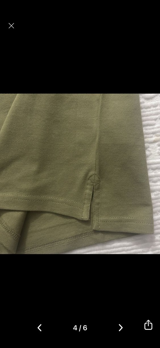 Orijinal Tommy Hilfiger Erkek Haki Kısa Kollu Polo Tişört - Görsel 4