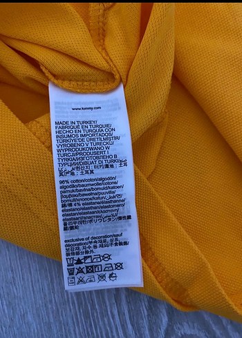 Orijinal Tommy Hilfiger Polo yaka tişört - Görsel 4