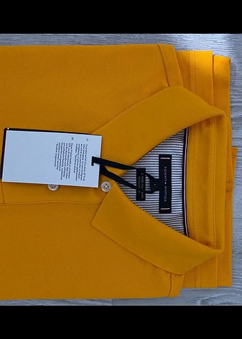 Orijinal Tommy Hilfiger Polo yaka tişört - Görsel 2