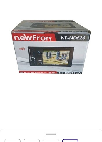 Newfron Nf-Nd626 6.2Double Bt/Dvd/Sd/Usb/Fm/Gps Oto Teyp Kamera  - Görsel 6