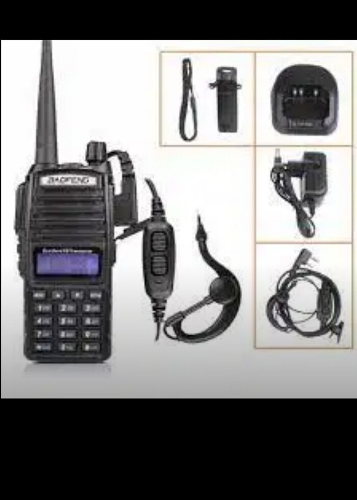 Sıfır Garantili ürün Baogfeng UV-82 telsiz 5 watt gücünde - Görsel 2