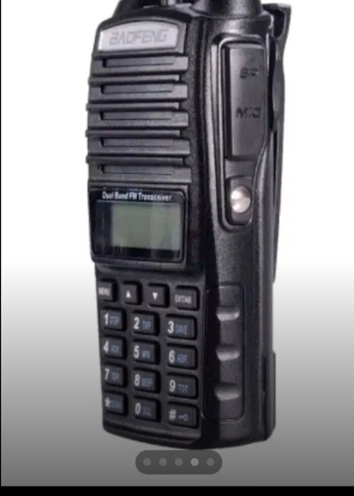 Sıfır Garantili ürün Baogfeng UV-82 telsiz 5 watt gücünde - Görsel 4