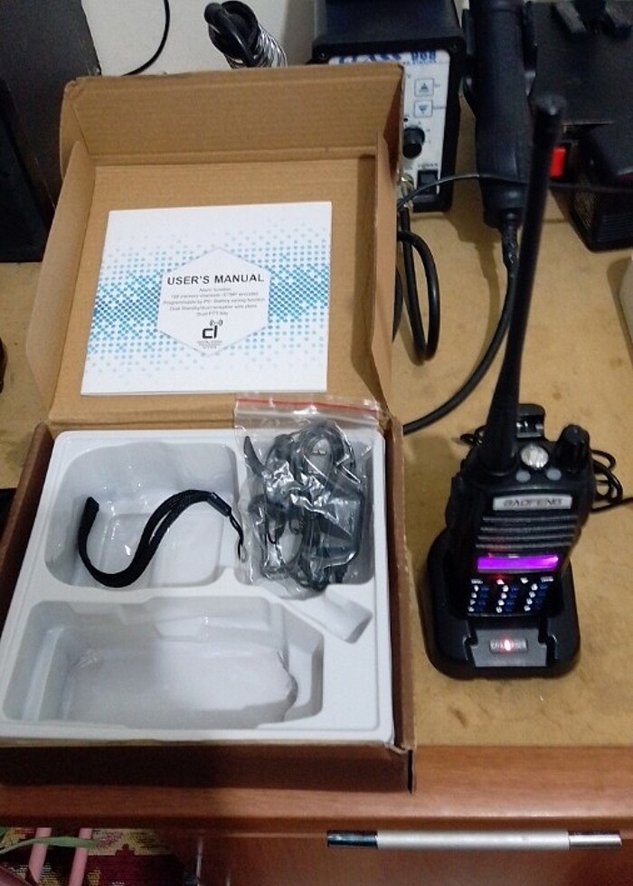 Sıfır Garantili ürün Baogfeng UV-82 telsiz 8 watt gücünde - Görsel 2