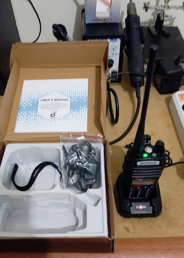 Sıfır Garantili ürün Baogfeng UV-82 telsiz 8 watt gücünde - Görsel 3