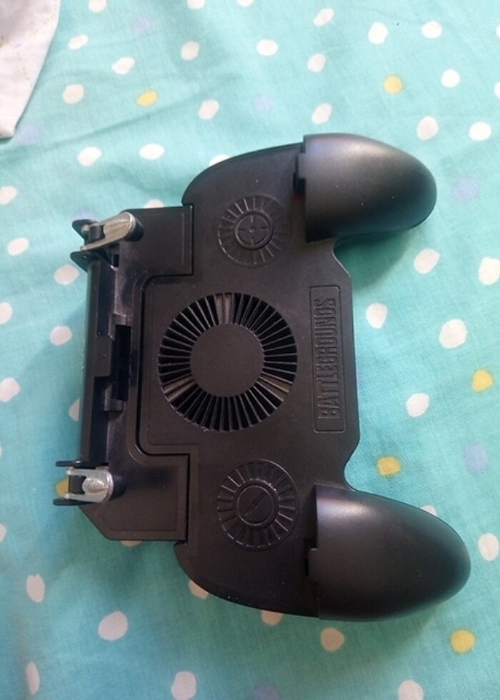 Polosmart CGM07 Mobil Oyun Kolu Fan + Bataryalı Siyah pubg mobil - Görsel 5