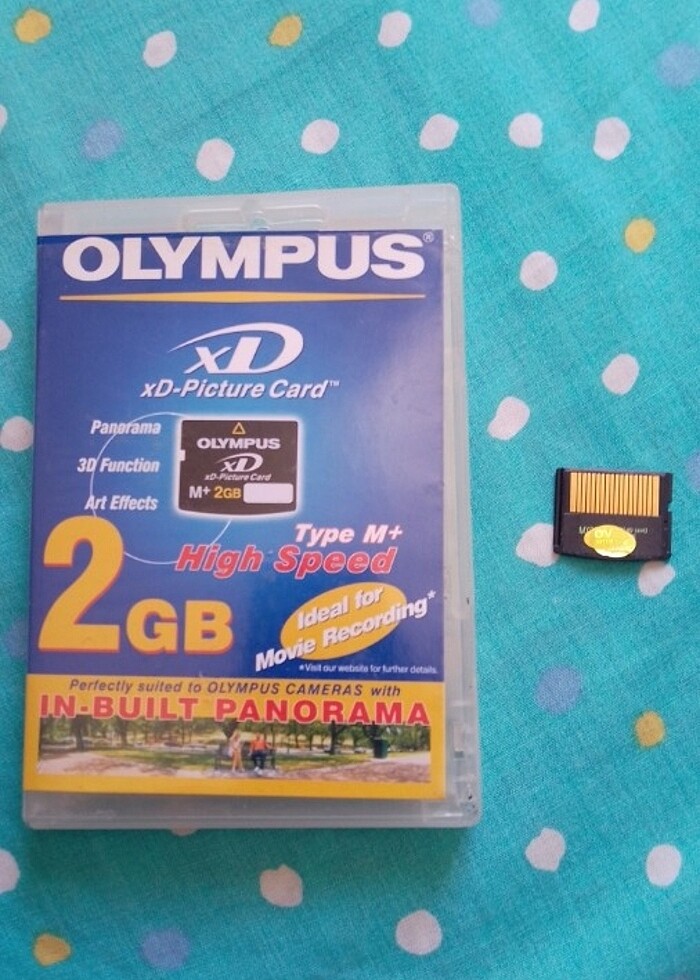 Açıklamayı okuyunuz OLYMPUS M-XD2GMP M/M+ için 2 GB XD OLYMPUS V - Görsel 5