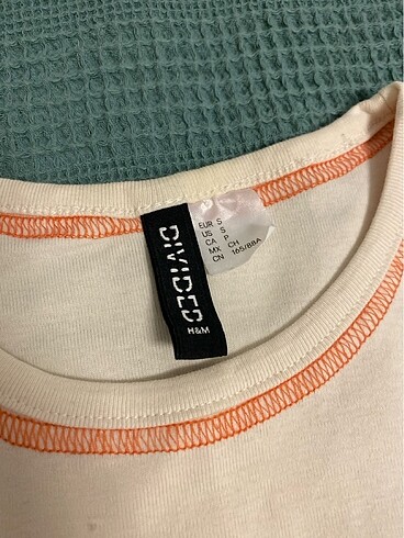 H&M turuncu crop