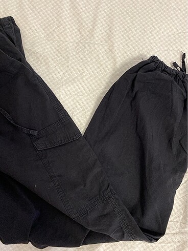 siyah parasut pantolon - Görsel 5