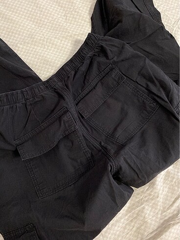 siyah parasut pantolon - Görsel 6