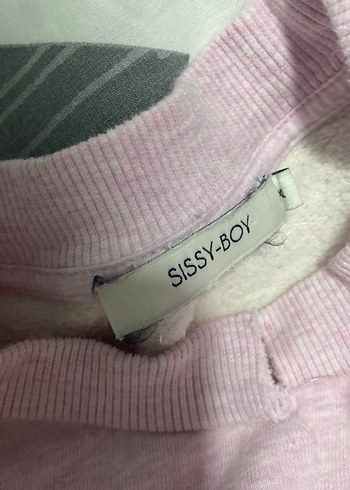 Pembe Kadın Uzun Kollu Sweatshirt - Görsel 3