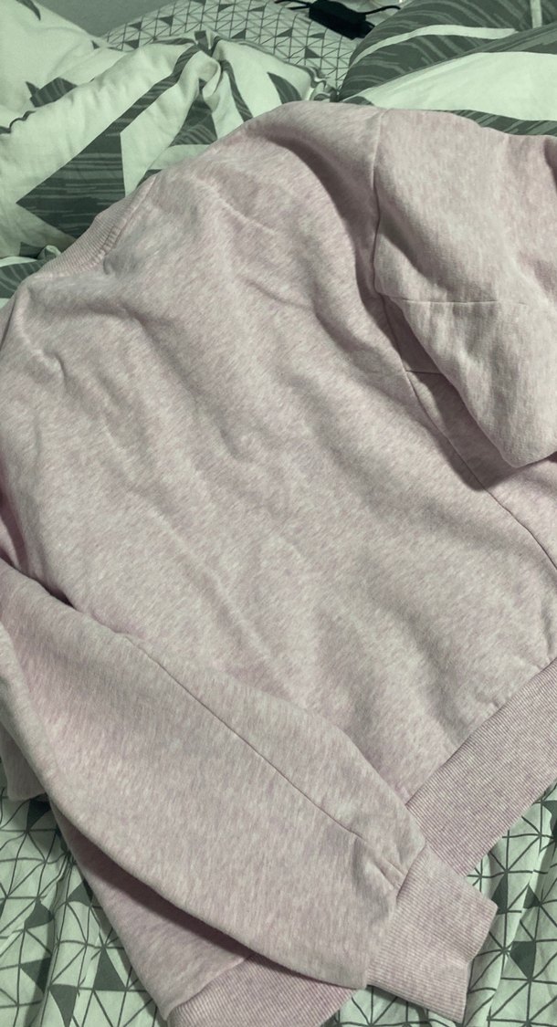 Pembe Kadın Uzun Kollu Sweatshirt - Görsel 4