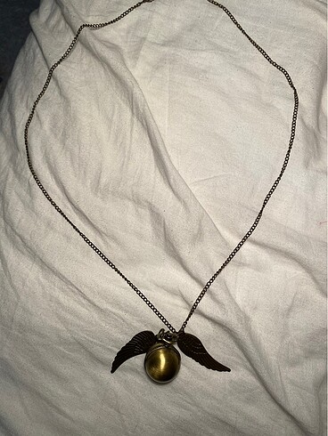 Beden altın Renk aesthetic harry potter snitch kolye