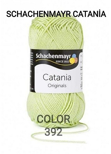 SCHACHENMAYR CATANİA 2 ADET renk 0392