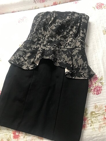 Midi vintage elbise