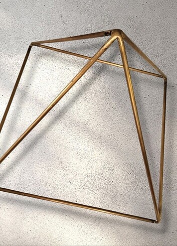 25 CM BAKIR PİRAMİT