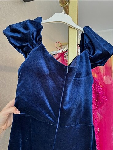 Kadife abiye elbise E gelinden alındı - Görsel 7